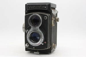 【訳あり品】 ヤシカ Yashicaflex Yashimar 80mm F3.5 二眼カメラ v2913