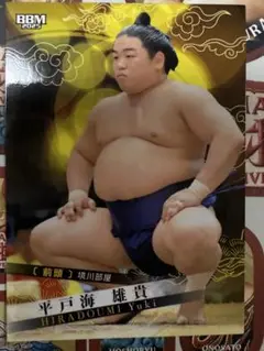 大相撲 BBM 2025 SUMO CARDS 平戸海