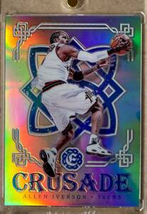 2016-17 Panini Excalibur Crusade Allen Iverson silver prizm アレン・アイバーソン