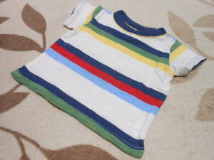 ♪1948　60㎝　babyGAP 半袖Tシャツ　白×ボーダー