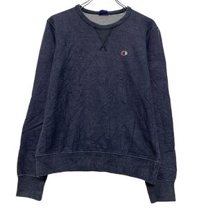 champion ロゴスウェット トレーナー M ダークグレー チャンピオン プルオーバー 古着卸 アメリカ仕入 a611-5748