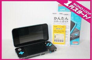 【6yP06009D】★1円スタート★NINTENDO 2DS LL★任天堂★ニンテンドウ★本体★動作確認済み★ポータブルゲーム機★外箱付き★現状品