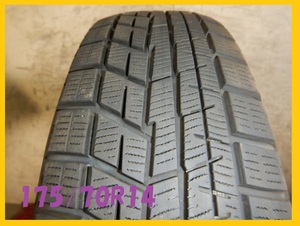 PT2642①■175/70R14　84Q　YOKOHAMA　ICEGUARD IG60　2018年製　1本のみ■条件付き 送料無料■激安　スペア