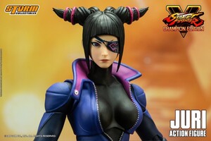 ハン・ジュリ ストーム アクションフィギュア　ストリートファイターV 未開封新品　1/10スケール　Storm Collectibles STREETFIGHTER　JURI