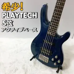 希少 PLAYTECH 5弦 アクティブベース プレイテック エレキベース