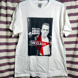 Joe Strummer ジョーストラマー ザ・クラッシュ The Clash BIGプリントTシャツ【Lサイズ】バンドTシャツパンク PUNK SEX PISTOLS