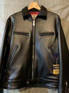 トイズマッコイ BECK THUNDERBIRD Ⅱ DEERSKIN BLACK LEATHER JACKET 