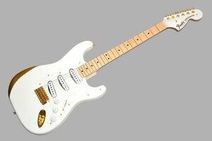 ★ギグバック付！Fender フェンダー KEN Stratocaster Experiment #1 MN WHT ケン ストラト エクスペリメント エレキギター 美品！★