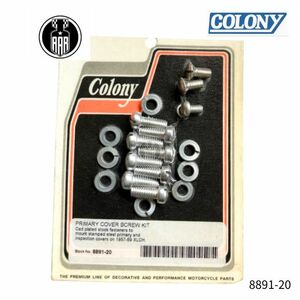 プライマリー カバー スクリューセット ハーレーダビッドソン 8891-20 colony コロニー