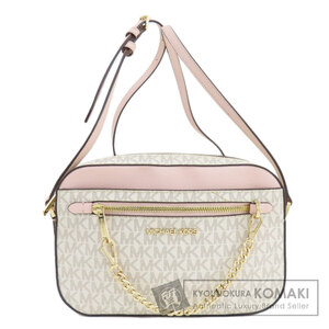 Michael Kors マイケルコース MKシグネチャー ショルダーバッグ PVC レディース 中古