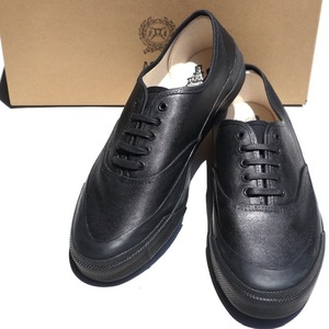 限定 28cm Peanuts&Co ACVM コラボ デッキシューズ WAXED COTTON P-DECK SHOES ブラック ピーナッツカンパニー