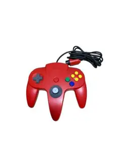 Nintendo64 コントローラー　レッド