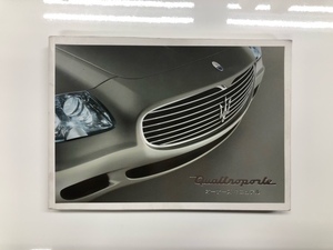 マセラティ　クアトロポルテ　オーナーズマニュアル　MASERATI　QUATTROPORTE