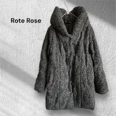 b272 Rote Rose コート アウター コットン混 レディース M