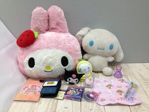 ◇サンリオ 《大量セット》《未使用品あり》マイメロディ シナモロール クロミ ぬいぐるみほか 12点 4M40 【80】