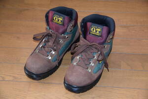 ★G.T　HAWKINSトレッキングブーツ　登山靴 アウトドア靴キャンプGT-9001　BROWN/GREEN　25.0cm美品★