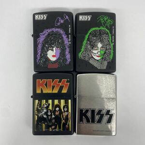 ZIPPO オイルライター Kiss 4つおまとめ