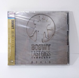 112111r▲未開封 保管品▲CD【BOOWAY ボウイ】「LAST GIGSCOMPLETE 88445」2枚組▲箱縦12 cm横14cm送60▲ロックバンド