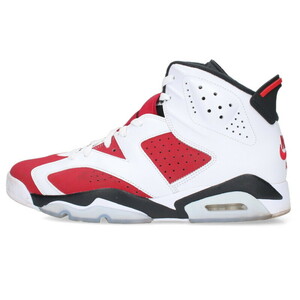 ナイキ NIKE AIR JORDAN 6 RETRO CARMINE CT8529-106 サイズ:29cm エアジョーダン6レトロカーマインスニーカー 中古 BS99