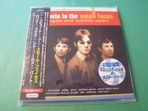 限定紙ジャケット◆ A TRIBUTE TO THE SMALL FACES / LONG AGOS AND WORLDS APART ~ア・トリビュート・トゥ・ザ・スモール フェイセス