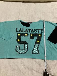 160cm LALA★TASTY 5分袖カットソー