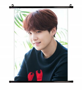 BTS 防弾少年団 SUGA ミン・ユンギ グッズ タベストリー 布ポスター 約41ｃｍ×57ｃｍ (D)