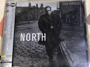 ★非売品CD＋DVD　ELVIS COSTELLO/エルヴィス・コステロ「NORTH」 見本盤 　promo only レア盤　japan mint sample obi