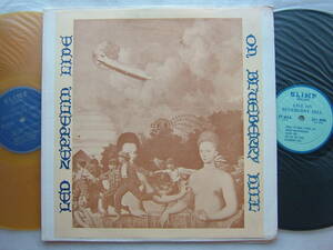 LED ZEPPELIN live on Blueberry hill / 2LP COLOR VINYL BLIMP RECORDS