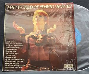 英LP シュリンク入り【The World of David Bowie】デヴィッド・ボウイ