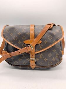 ★ LOUIS VUITTON / ルイヴィトン ソミュール30 モノグラム AR9001 ショルダーバッグ ブランド 中古品 0107TM