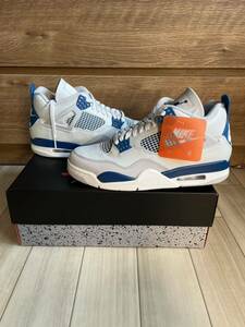 Nike Air Jordan 4 Retro Industrial Blue US10 ナイキ エアジョーダン4 レトロ インダストリアルブルー 28cn