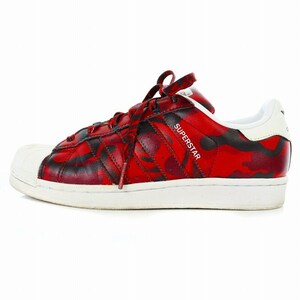 adidas SUPERSTAR Wmns Red Rose Camo スーパースター ウィメンズ レッド カモ ローズ スニーカー US5.5 22.5cm AF5581