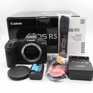 ★極上品★Canon EOS R5 ボディ ショット数6000以下　　　■6610