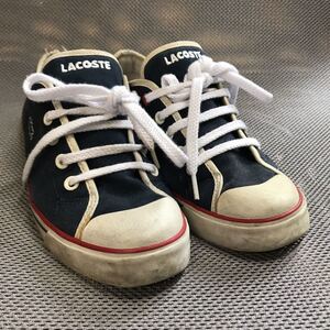 S7 LACOSTE スニーカー　ローカット ラコステ　タイランド製　USA6サイズ表示