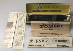 あ//つH2623 【良品】TOMBO トンボバンド　C MAJOR ハ長調　21穴　ハーモニカ　複音ハーモニカ　C調