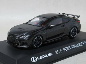 1/43 レクサス RC F パフォーマンスパッケージ グラファイトブラック