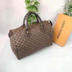 1円 LOUIS VUITTON ルイヴィトン ミニラン イディール スピーディ30 M95224 ハンドバッグ シリアル SP1006