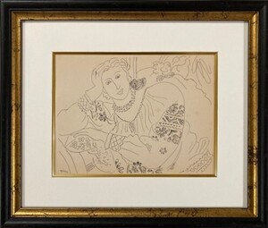 【特価】　 ≪　　アンリ・マティス　　≫ 　 　リトグラフ【石版画】　　　DESSINS DE HENRI MATISSE-XVI 　 1936年 　　HENRI MATISSE