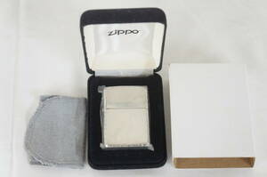 ⑫ STERLING SILVER スターリングシルバー 2007 手彫り Zippo ジッポー オイルライター 3505216021