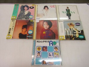 л1956　おニャン子クラブ CD 7タイトルセット (レンタルアップ含む) 渡辺満里奈 高井麻巳子 吉沢秋絵 他