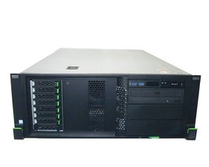 富士通 PRIMERGY TX2550 M4 (PYT2561R5N) Xeon Silver 4112 2.6GHz メモリ 8GB HDD 1.2TB×7(SAS 2.5インチ) DVD-ROM AC*2