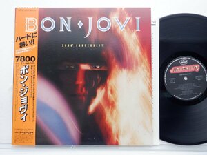 Bon Jovi(ボン・ジョヴィ)「7800° Fahrenheit」LP（12インチ）/Mercury(28PP-1001)/洋楽ロック