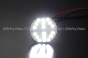 高輝度SMD18発! S500J/S510J サンバートラック LED ライセンスランプ バルブ交換 ナンバー灯 番号灯 検) G18 S25 1156 BA15