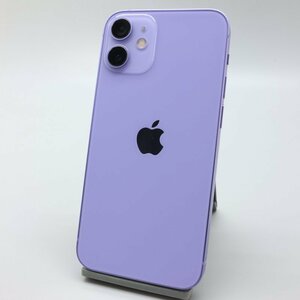 Apple iPhone12 mini 128GB Purple A2398 MJQD3J/A バッテリ78% ■SIMフリー★Joshin5245【1円開始・送料無料】