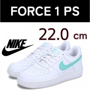 NIKE FORCE 1 PS ナイキ フォース 1 子ども キッズ ジュニア シューズ FJ3484-104 箱有 22.0