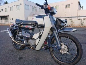 角目カブ C70 1987年式 　カスタム車両 113ｃｃ 【2年不動です】