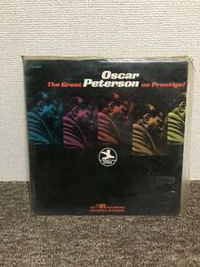 最終価格早い者勝ち03最終値下げ！レコード！THE GREAT OSCAR PETERSON ON PRESTIGE!