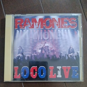 CD帯付 RAMONES [LOCO LIVE]