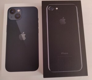 空箱 Apple iPhone13 iPhone7 付属品 ケーブル付き Appleシール