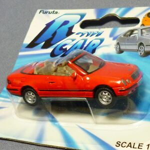 ホンウェル 1/72 メルセデス ベンツ CLK カブリオレ 赤 2001年フルタ